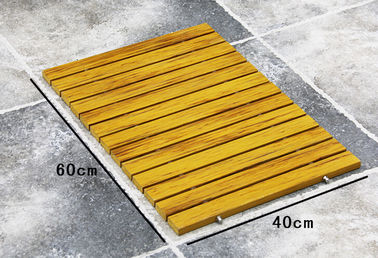 Recicle la estera compuesta impermeable del piso del cuarto de baño del baño del Decking de WPC