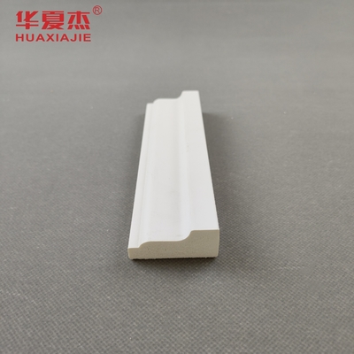 Muebles para el moldeado de tejas Vinyl blanco de 12 pies para decoración de perfiles de moldeo de PVC