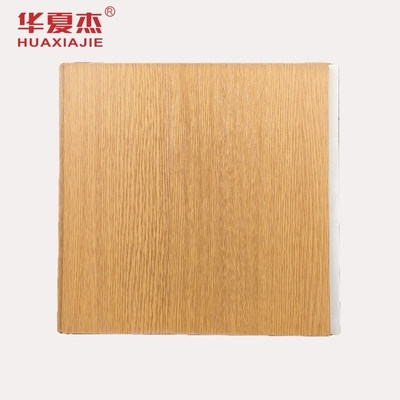 Material de decoración de interiores paneles de pared de PVC de madera de grano paneles de techo de PVC