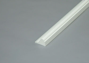 Hoja de la espuma del PVC de la Ultravioleta-Prueba el 10ft, moldeados blancos del PVC del vinilo del casquillo bajo para el hogar
