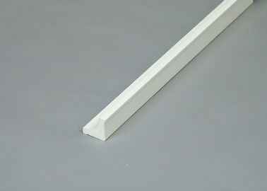 Moldeado interior del ajuste del PVC de la esquina, ajuste blanco de la ventana del PVC del vinilo para la decoración