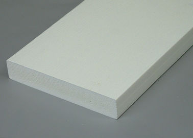 Ningún tablero reciclable blanco del ajuste del PVC que parte 5/4 x 6 para el interior