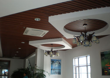Los paneles de pared reciclables de UPVC, teja compuesta plástica de madera del techo