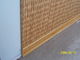 revestimiento/revestimiento de la pared de 200 * de 6m m WPC con la laminación decorativa para el sitio