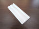 Ajuste decorativo del PVC de la espuma plástica que moldea para la pared de Inteiror que afila blanco