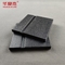 Pvc tablero de faldas impermeable tablero de base de vinilo recorte negro material de decoración