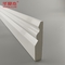 Fabrica de base de madera de alta calidad de revestimiento pvc material de construcción de color blanco decoración interior