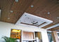 Los paneles de techo compuestos plásticos de madera suspendidos para la oficina/el hotel