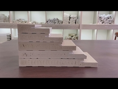 Granos de madera de alta calidad de la canillera de puerta del wpc del marco de puerta del wpc