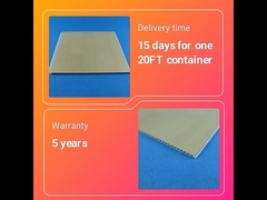 Huaxiajie, superventas, panel de pared compuesto de plástico de madera wpc, pared para techos estructurales