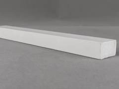 Huaxiajie Factory Direct Nuevo techo de PVC alto brillante moldura de cornisa para sala de estar pop