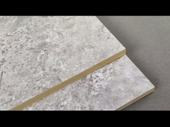 Panel de pared compuesto impermeable a la intemperie con superficie plana