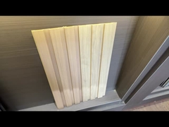 El panel de pared compuesto a prueba de mal tiempo de WPC fácil instalar y 200sqm limpio MOQ