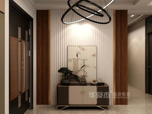Últimas noticias de la empresa sobre Transforme su vestíbulo: paneles de pared de Huaxiajie para entradas impresionantes y prácticas