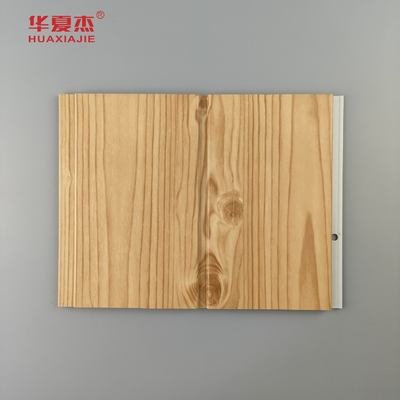 Venta caliente Panel de pared Wpc Simulado de grano de madera fácil de instalar Decoración residencial