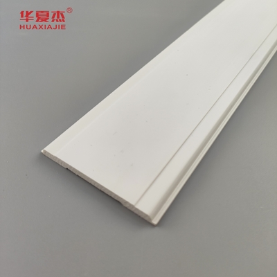 Precio bueno Pvc Mull Strip 2-1/2 Wpc Moldeado Blanco Liso Pvc Mull Moldeados Decoración para el hogar y la oficina