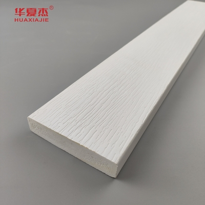 Inicio Panel de recubrimiento de PVC blanco libre de plomo En el interior de la tabla de PVC granos de madera o moldes exteriores