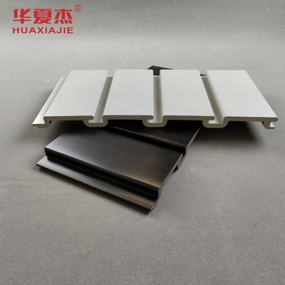Excelente resistencia a los impactos PVC Slatwall Soluciones de almacenamiento duraderas y elegantes