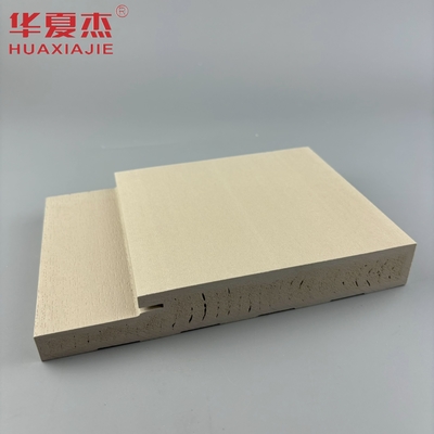 4.22kg/m Jamba de puerta de WPC en diseño de grano de madera para marcos de puertas duraderos
