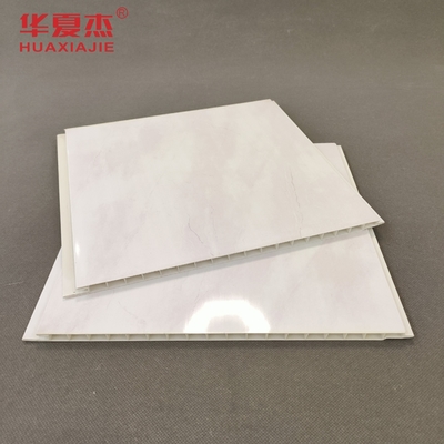 8 mm de ancho de mármol Pvc ducha paneles de pared de hoja a prueba de agua en el interior