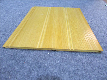 Buen precio El PVC amarillo cubre para los paneles del tejado el cubrir de pared de las paredes/UPVC/WPC en línea