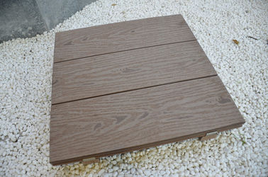Buen precio Material compuesto reciclable del Decking del blanco 140mmx25m m del Decking del antiséptico WPC en línea