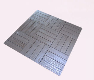 Buen precio Gris compuesto plástico de madera a prueba de calor del Decking/del Decking del cedro en línea