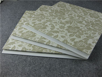 Buen precio Los paneles de techo plásticos del PVC de la flor incombustible hotel y pared del restaurante en línea