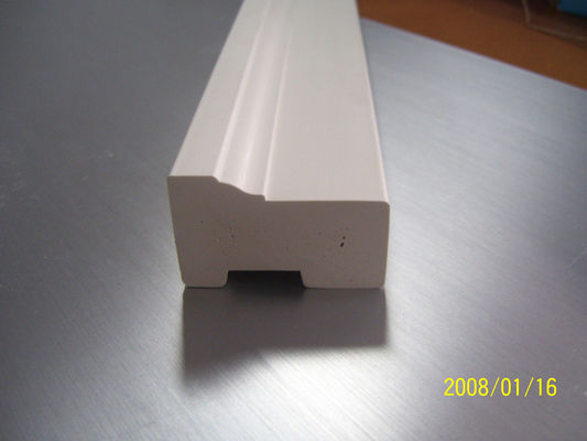 Buen precio Wpc Molde de ladrillo a prueba de polilla espuma de interior moldes decorativos de PVC marco de puerta de madera plástico compuesto En línea