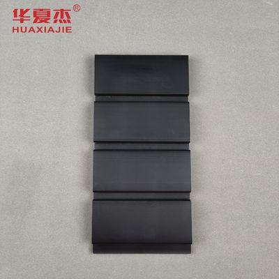 Buen precio El PVC superficial liso negro Slatwall artesona 300m m x 17m m en línea
