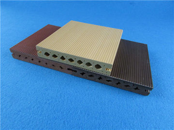 Buen precio Cubiertas dirigidas lujo del compuesto de los Deckings del piso del vinilo WPC del Decking de WPC en línea