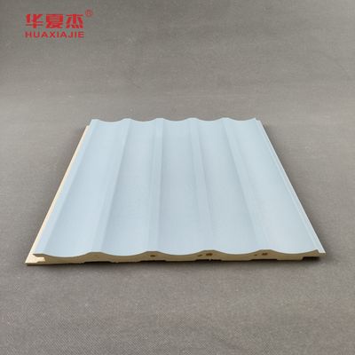 Buen precio Paneles huecos en forma de U Panel de pared de WPC Decoración de tablero azul en línea