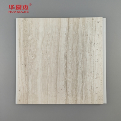 Buen precio Diseño chino Estampado en caliente Panel de pared de PVC y panel de techo Granos de madera de alto brillo en línea