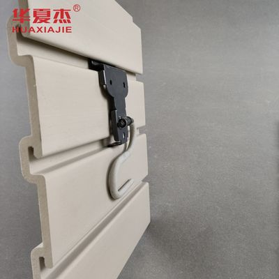 Buen precio Paneles de pared de listones duraderos blancos Paneles de pared de garaje de PVC para garaje en línea