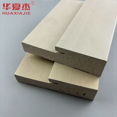 Buen precio Marco de puerta WPC de 115 mm de espesor de pared con acabado superficial texturizado liso para uso interior y exterior de bajo mantenimiento En línea