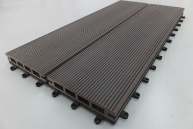 Buen precio Tableros compuestos impermeables del Decking de la viruta de WPC para el jardín del parque en línea