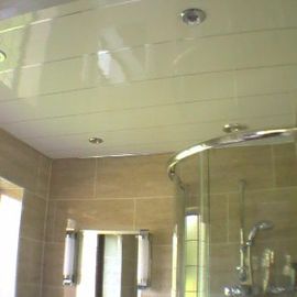 Buen precio Tejado de la cubierta del techo de los paneles de pared de Mouldproof UPVC para la ducha en línea