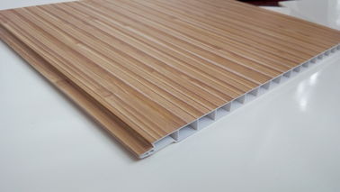 Buen precio El panel de pared laminado de UPVC/el panel de techo con estilo de la naturaleza en línea