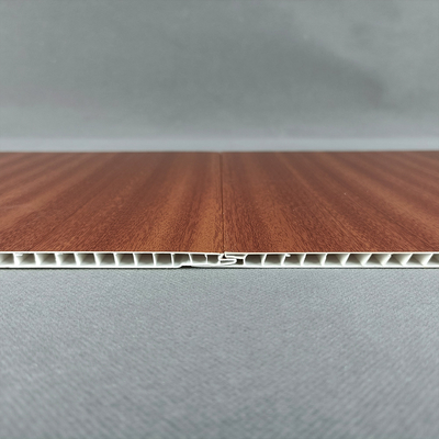 Panel de pared compuesto de madera del lustre de WPC el alto para la sala de exposición