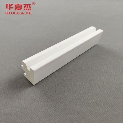Encuadierne el moldeado de empaquetado del ajuste del PVC para el travesaño interior que sospecha el vinilo blanco los 7ft