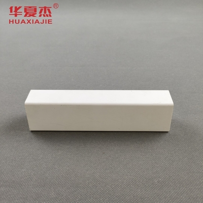 Encuadierne el moldeado de empaquetado del ajuste del PVC para el travesaño interior que sospecha el vinilo blanco los 7ft