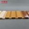 Panel de pared compuesto de plástico de madera de coextrusión de panel de pared WPC fácil de instalar