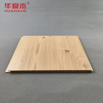 Panel laminado de madera de PVC Panel de pared de WPC Interior Decoración del baño en el hogar