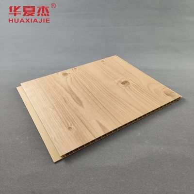 Panel laminado de madera de PVC Panel de pared de WPC Interior Decoración del baño en el hogar