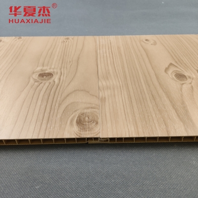 Panel laminado de madera de PVC Panel de pared de WPC Interior Decoración del baño en el hogar