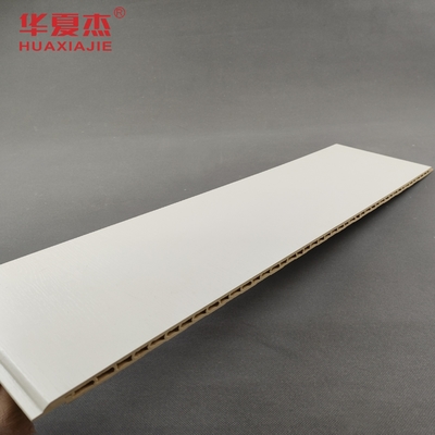 Panel de pared de WPC personalizado impermeable 600 mm X 9 mm Decoración exterior
