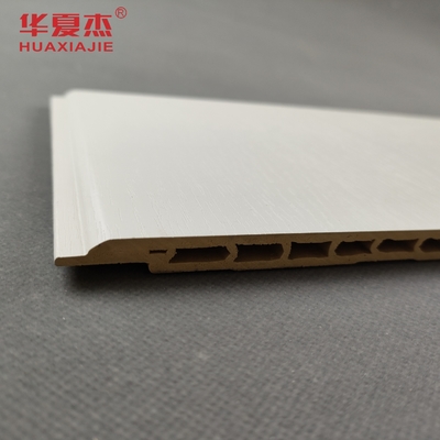 Panel de pared de WPC personalizado impermeable 600 mm X 9 mm Decoración exterior