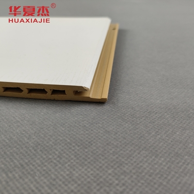 Panel de pared de WPC personalizado impermeable 600 mm X 9 mm Decoración exterior