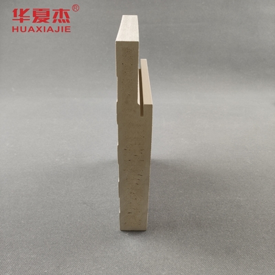 Jambas de puertas de WPC de grano de madera 217 mm resistentes a la corrosión