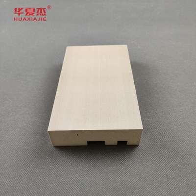 Cuadro de puertas de WPC de alta calidad impermeable de grano de madera Wpc moldeo